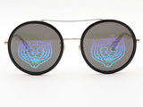 Gucci Gg0061s Gold Sunglasses With Case Aa0626crsa