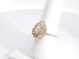 .66ctw Diamonds 14k Yellow Gold 14k 4.1 Grams Ring Size 8 Sd0925przsa