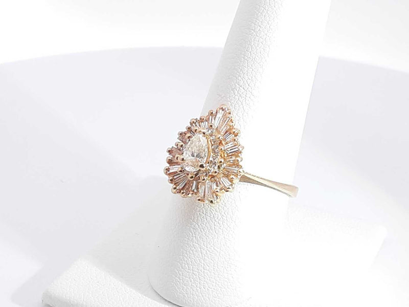 .66ctw Diamonds 14k Yellow Gold 14k 4.1 Grams Ring Size 8 Sd0925przsa