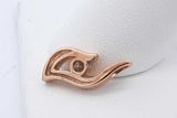 0.18ctw Diamond Pendant In 10k Yellow Gold 1.8 Grams Eb0626loxde