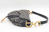 Christian Dior Oblique Jacquard Saddle Bag Eb0826loxzde