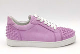 Christian Louboutin Vieira 2 Orlato Purple Suede Sneakers Size 38 Eb0926lorsa