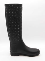 Saint Laurent X Hunter Studded Rain Boots Size 8 Eb0526lxzde