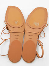 Tory Burch Artisanal Knot Leather Sandals Size 7.5 M Eb0126pxdu