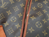 Louis Vuitton Brown Monogram Coated Canvas Leather Hanging Garmet Bag Do626oxzde