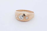 0.79cttw Diamond Ring In 14k Yellow Gold 8.3 Grams Size 15 Eb0925llxzde