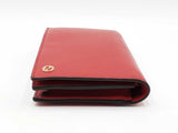 Gucci Gg Betty Wallet With Chain In Red Dollar Leather Fw0526lcrdu