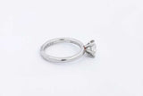 Approx. 1.02ctw Diamond Ring In Platinum 5.3 Grams Size 5.25 Eb0125oxxzsa