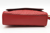 Tory Burch Fleming Red Leather Shoulder Bag Eb0726pxde