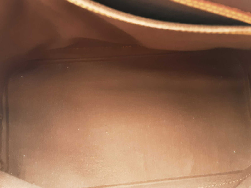 Louis Vuitton Alma Mm Brown Handbag Aa0425irxsa