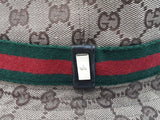 Gucci Beige Gg Canvas Web Fedora Hat Size L Do1026orxde
