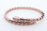 Bvlgari Rose Gold Pave Diamond Boheme Bangle 6.5 In 2.5cttw 27.1g Lh0724llxzxde