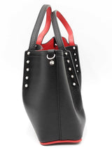 Christian Louboutin Mini Cabarock Black Leather Tote Bag Eb1225prxdu
