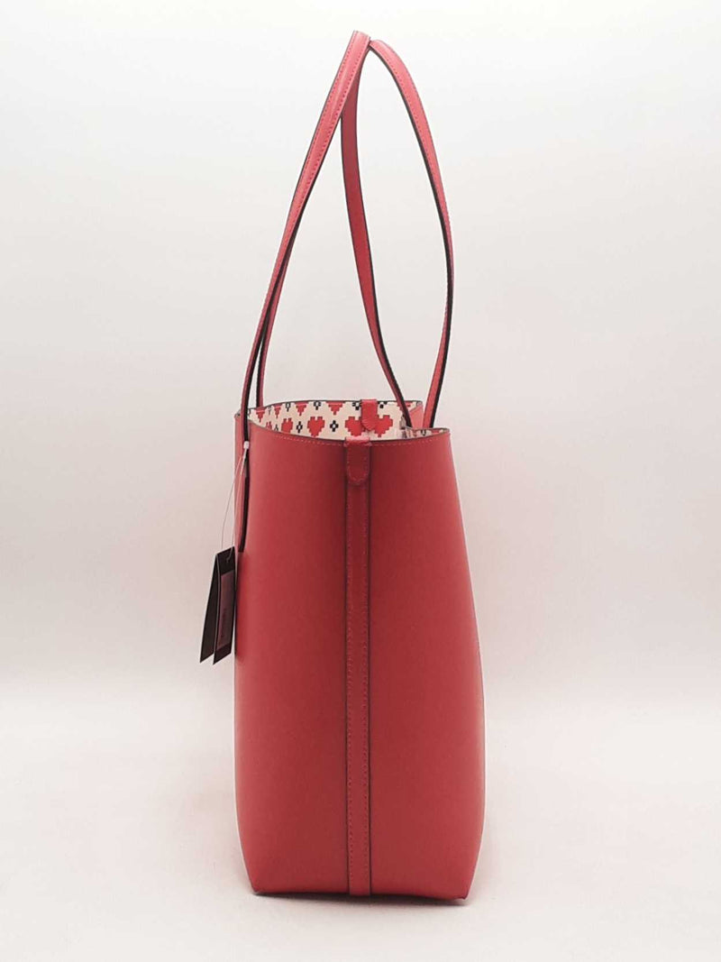 Kate Spade Bleaker Stencil Heart Red Handbag Aa1025wzsa