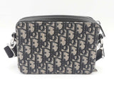 Christian Dior Zipped Pouch With Strap Dior Oblique Jacquard Sd0725czxde