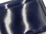 Tory Burch Juliette Mini Top Handle Satchel In Blue Patent Leather Fw0526lxzdu