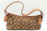 Coach Signature Canvas Baguette Shoulder Bag Eb0726ordu