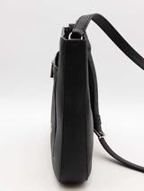 Kate Spade Black Leather Leila Top Zip Crossbody Bag Eb0326wxsa