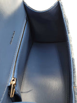 Balenciaga Denim Hourglass Top Handle Bag Eb0126rxzsa