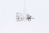 1.2cttw Diamond Stud Earrings In 14k White Gold 1.0 Gram Eb0226prxdu