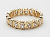 0.17 Cttw Lab Grown Diamonds 14k Yellow Gold 2.98g Ring Size 6.5 Do0726icrde
