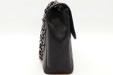 Chanel Black Quilted Caviar Leather Shoulder Bag Eb1225pxxzde