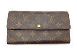 Louis Vuitton Monogram Coated Canvas Wallet Sd0625lrzde