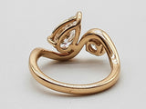 2.05 Cttw Lab Grown Diamonds 14k Two Tone Gold 5.1g Ring Size 6.75 Do0726llrxde