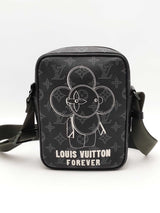 Louis Vuitton Forever Monogram Eclipse Danube Crossbody Bag Eb0726lwexsa