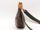 Louis Vuitton Loop Monogram Hobo Brown Handbag Aa0625pxzsa