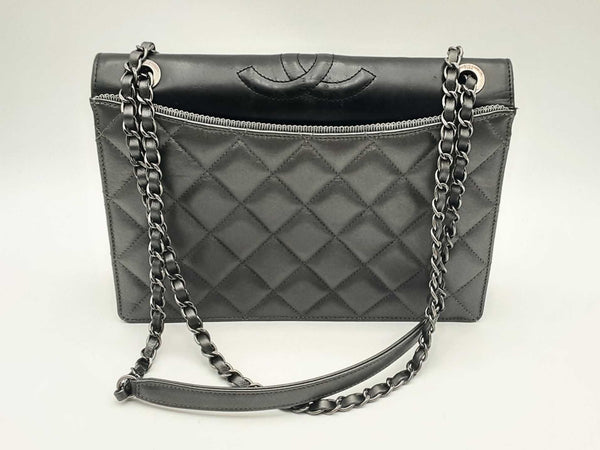 Chanel Quilted Metallic Calfskin Ballerine Flap Shoulder Bag Sd0824oixzsa