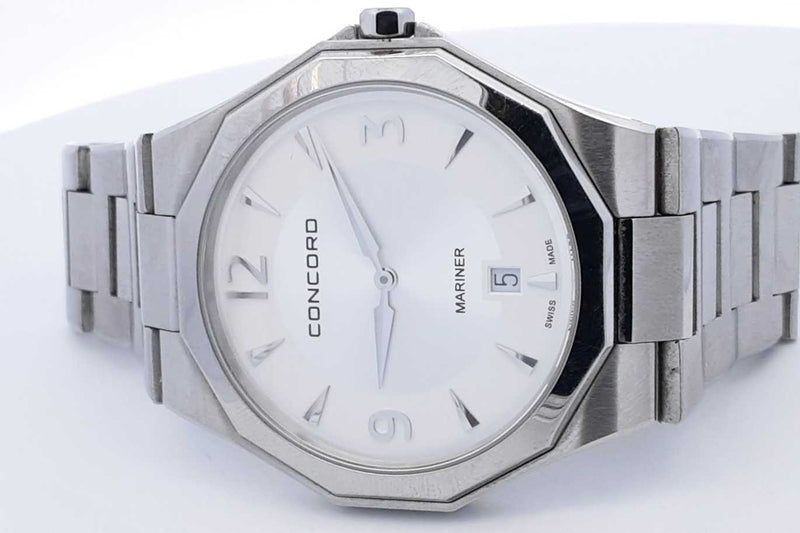 Concord Mariner Quartz 40mm Stainless Steel Watch Eb1124oxzsa