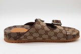 Gucci Gg Monogram Canvas Slides Gucci Size 8 Eb0626wxde