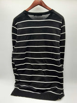 Louis Vuitton Black White Stripe Size Xxl Do0424lrxde