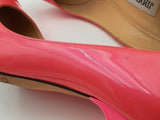 Jimmy Choo Hot Pink Patent Leather Pumps Size 36.5 Eb0626crsa