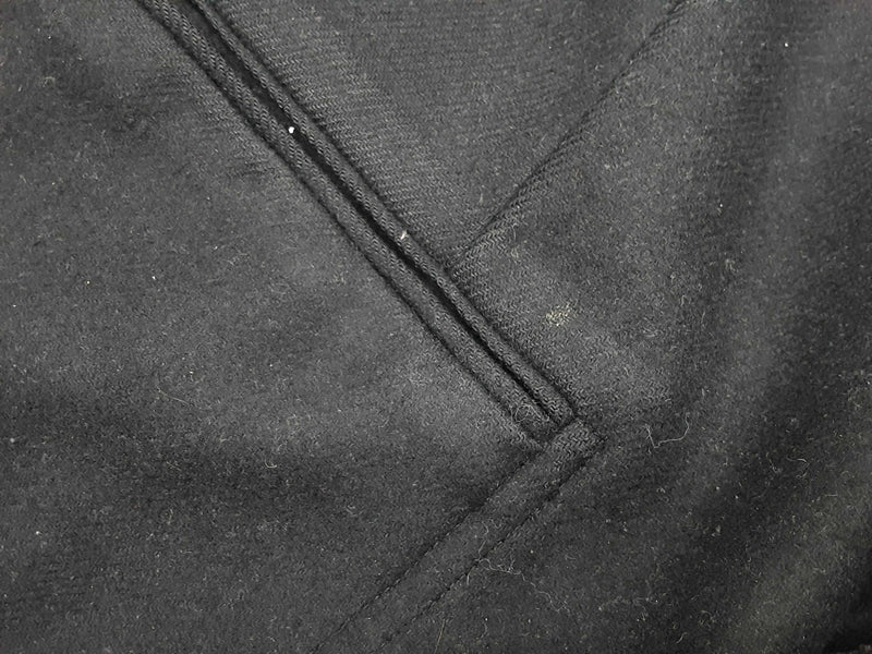 Louis Vuitton Black Cashmere Wool Trench Coat Size 54 Do0425lwxzde