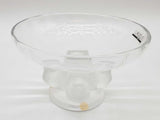 Lalique Bird Pedestal Glass Crystal Bowl Do0125orxde