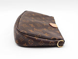 Louis Vuitton Pochette Accessoires In Monogram Canvas & Pink Strap Fw0326czxdu