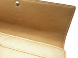 Louis Vuitton Porte Tresor International Wallet In Gold Monogram Mat Leather Fw0726erdu