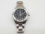 Tag Heuer Cay1110-0 43 Aquaracer Chronograph Steel Quartz Watch Do0824exzde