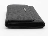 Michael Kors Jet Set Large Trifold Black Wallet Aa0726wzsa