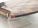 Louis Vuitton Pochette Brown Damier Ebene Coated Canvas Pouch Do0826orzde
