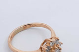 0.71cttw Diamond Ring In 14k Yellow Gold 2.2 Grams Size 4.25 Eb0126wpxdu