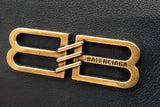 Balenciaga Black Leather Clutch Handbag Eb0926loxzde