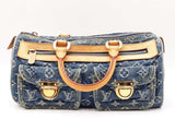 Louis Vuitton Blue Monogram Denim Neo Speedy Handbag Sd0726izxdu
