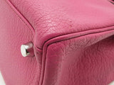 Hermes Kelly 32 Rose Pourpre Pink Chevre Mysore Palladium Shoulder Bag Do0323eizxde