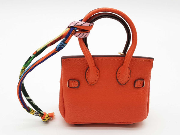 Orange Doggie Bag Holder Mini Bag Charm Do0825cde