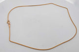 14k Yellow Gold Chain Necklace 3.9 Grams 16 Inch Eb0926opxsa