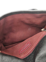 Chanel Mini French Riviera Flap Bag In Black Diamond-quilted Caviar Leather Fw0726lrrxdu