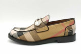 Burberry Broadbrook Check Loafers Size 39 Eb0926lorsa